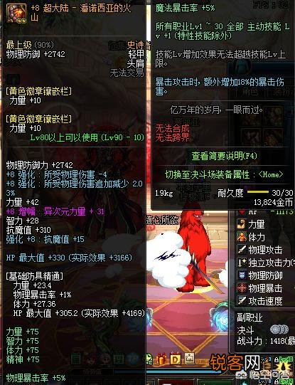 dnf红眼面板怎么提升？