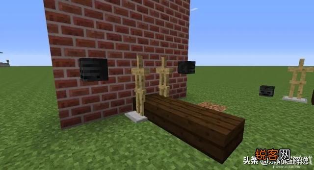 我的世界怎么做健身器材？