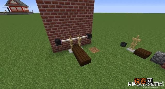 我的世界怎么做健身器材？