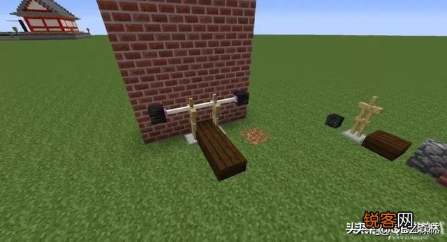 我的世界怎么做健身器材？