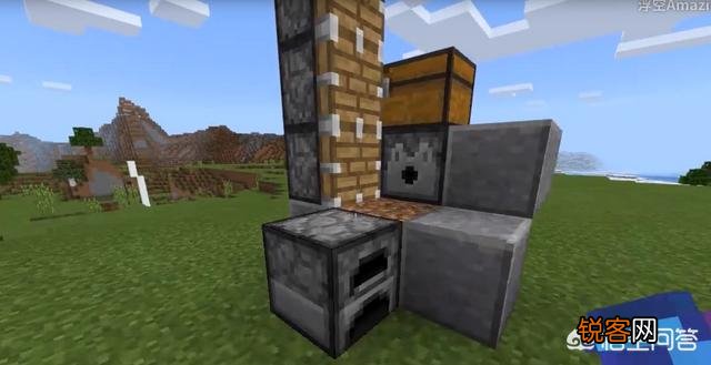 我的世界里面的自动伐木场怎么做的？哪位我的世界大佬知道？可以给关注？