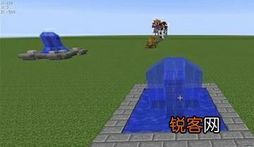 我的世界最简单的喷泉怎么做？