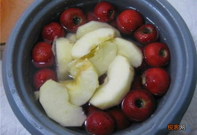 山楂苹果红枣煮水喝是治疗什么的