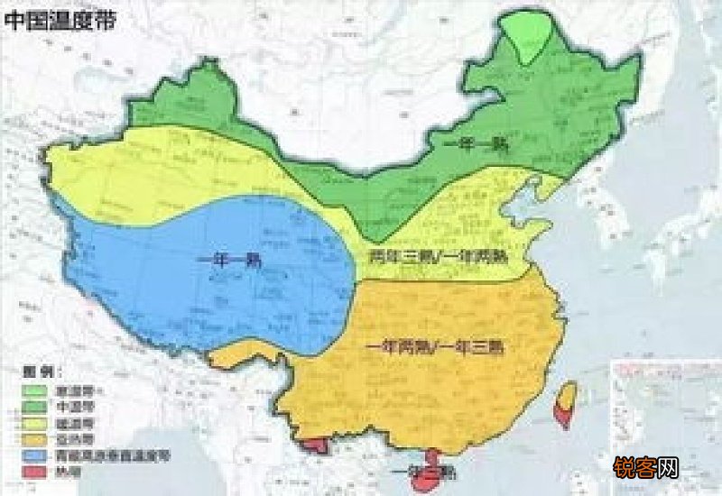 中国本土作物的原始分布格局是
