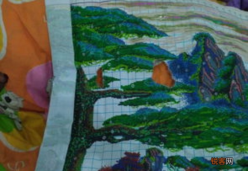 十字绣泡水了怎么补救