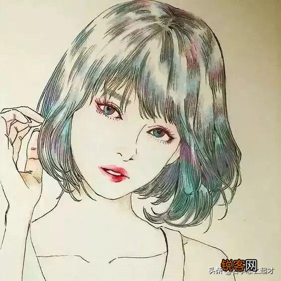 有哪些卡通的短发女孩头像,在哪里可以找到？