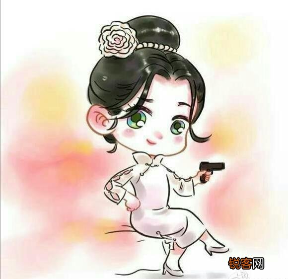 丽颖有哪些好看的Q版萌图？