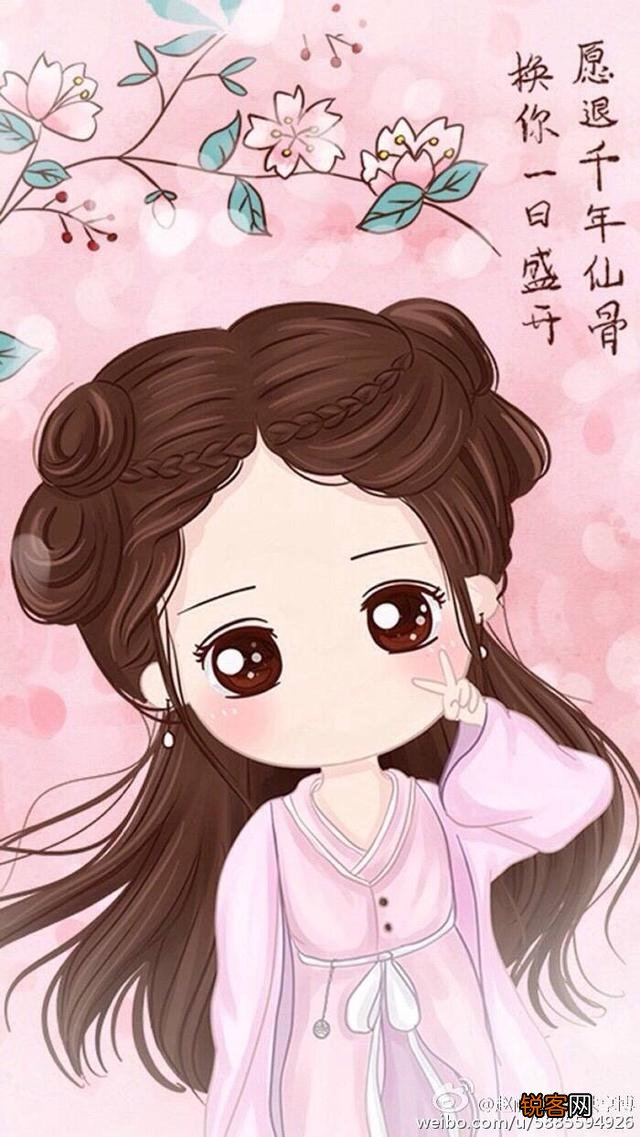 丽颖有哪些好看的Q版萌图？