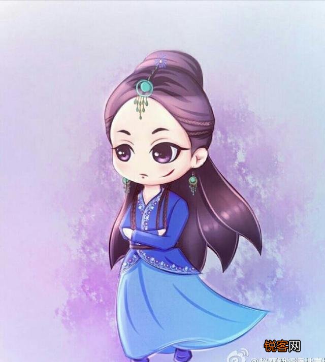 丽颖有哪些好看的Q版萌图？