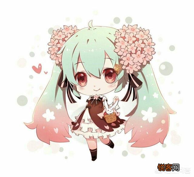 有没有粉色系和萌系的动漫女头？