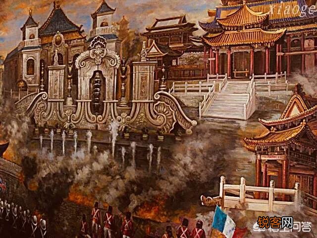 第二次鸦片战争中,抢掠并火烧圆明园的悲剧是怎样发生的？