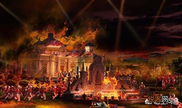 1982年拍摄的电影《火烧圆明园》中的圆明园风景是从哪拍的？