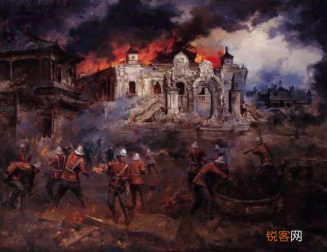 圆明园为什么会被火烧？