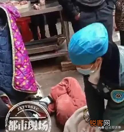 江西高安一男子在农贸市场持刀伤人,是由什么引发的？