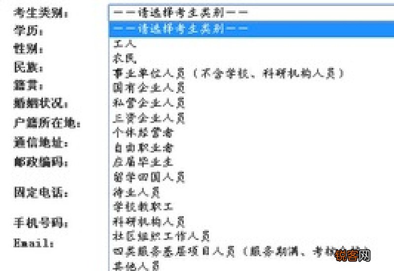 员工类别怎么填写