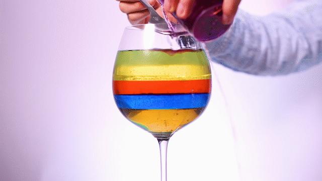 鸡尾酒该怎么分层？