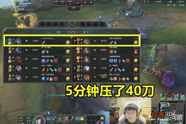 Uzi上单滑板鞋,刚碰头对面鳄鱼就崩了,5分钟压40刀,有Theshy内味吗？