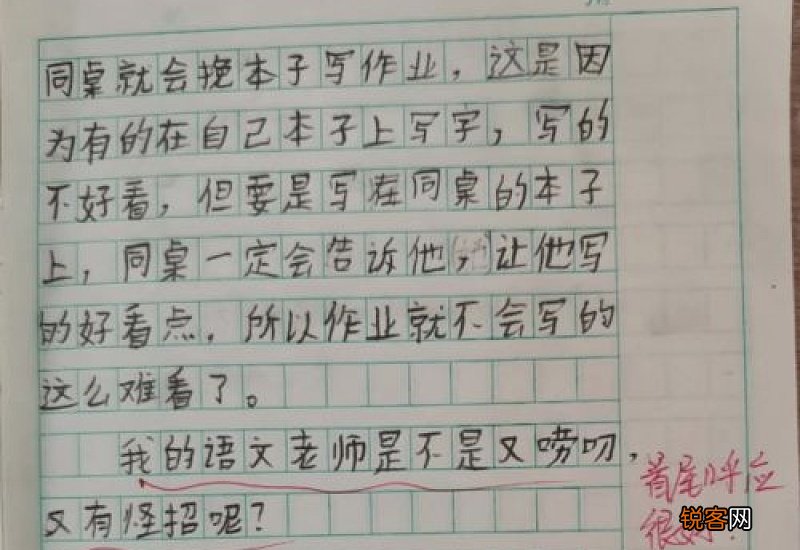 我的漫画老师作文15篇