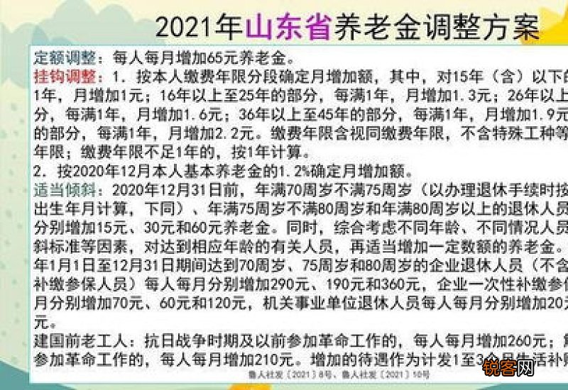 2022年山东养老金工龄方面如何调?今年会下降吗?