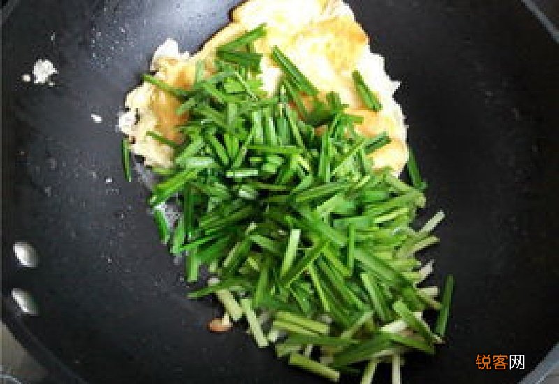 韭菜可以炒鹅蛋吗