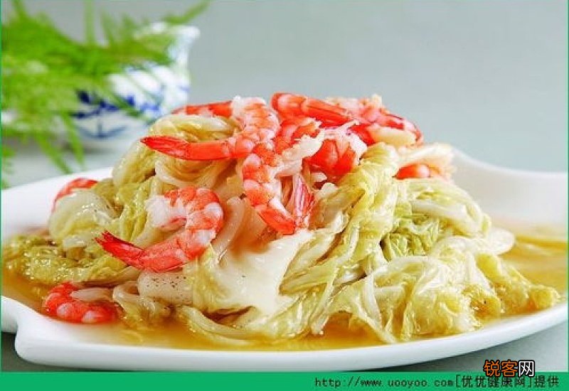 白菜和虾能一起吃吗