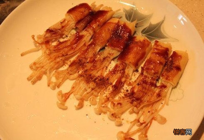 金针菇怎么穿串技巧